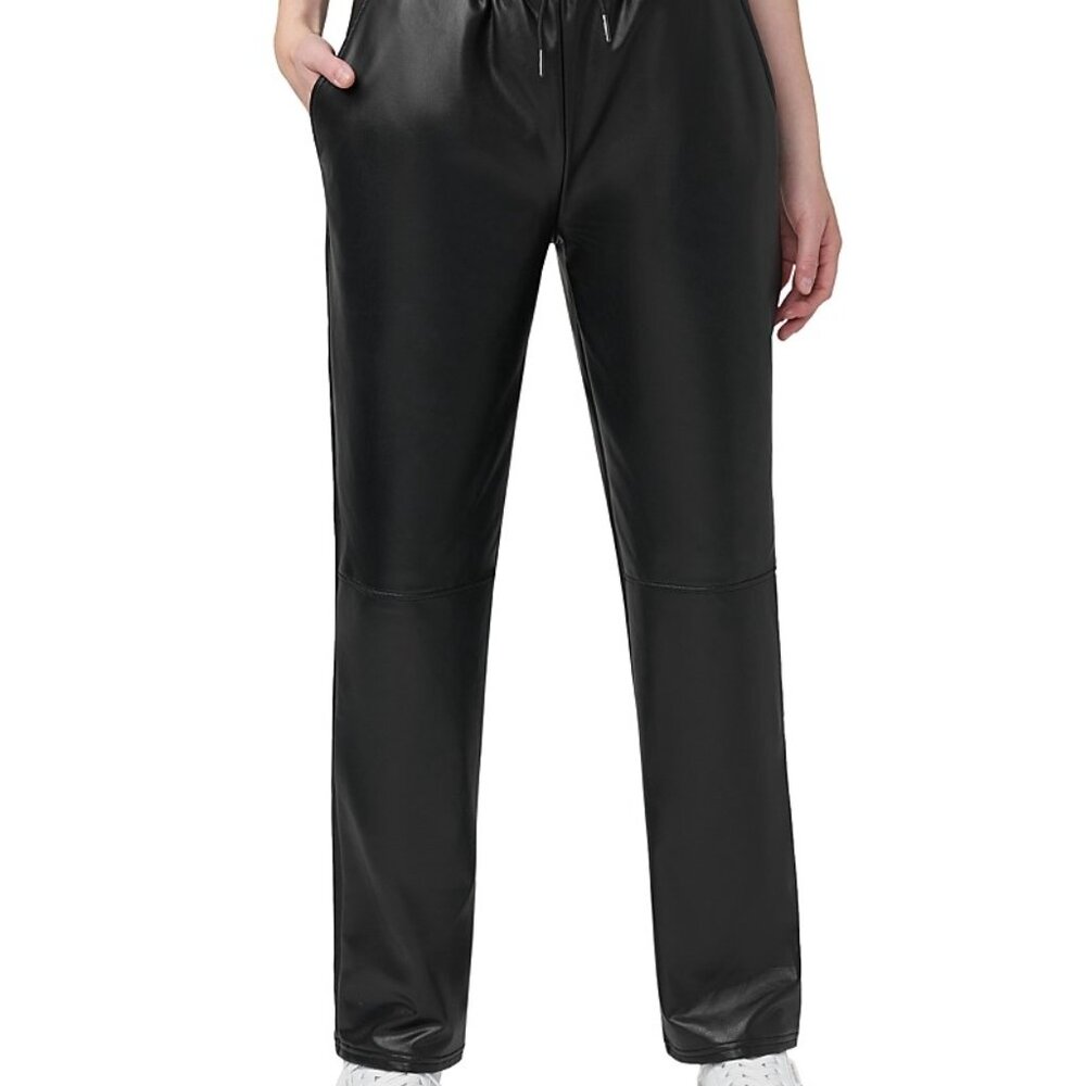 #1370 Hue Faux Leather Pants - Picture 8 of 8